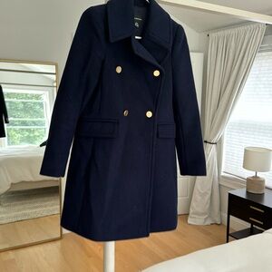 Club Monaco Navy Peacoat